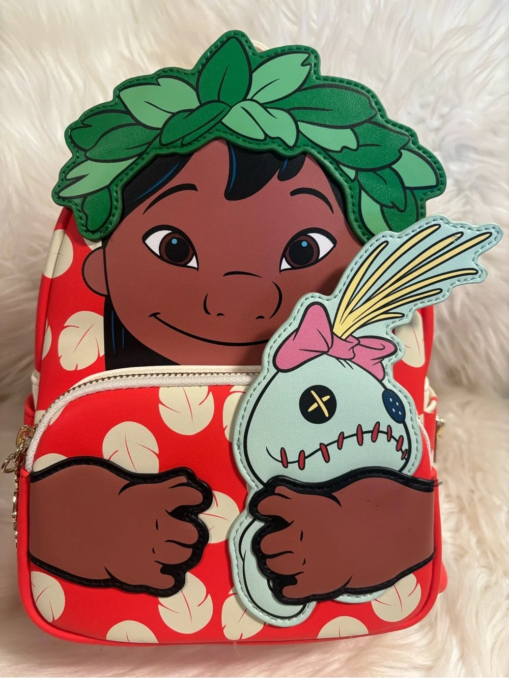 Loungefly Disney Lilo & Stitch Lilo With Scrump Mini Backpack